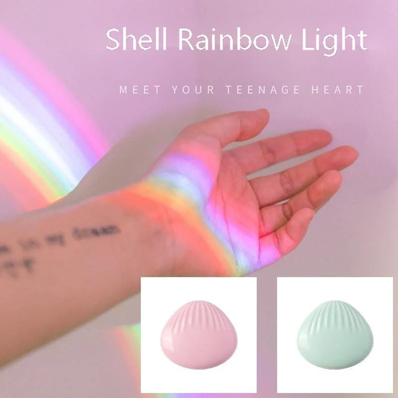Colorful Rainbow Projection LED Night Light for children's bedrooms
