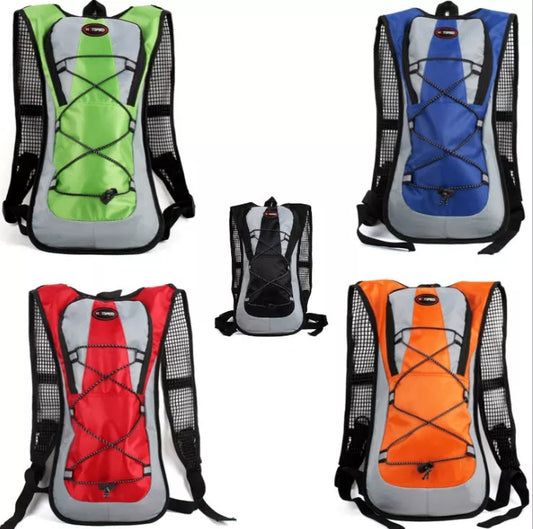 Lightweight waterproof outdoor sports backpack in selected color for running and off-road riding