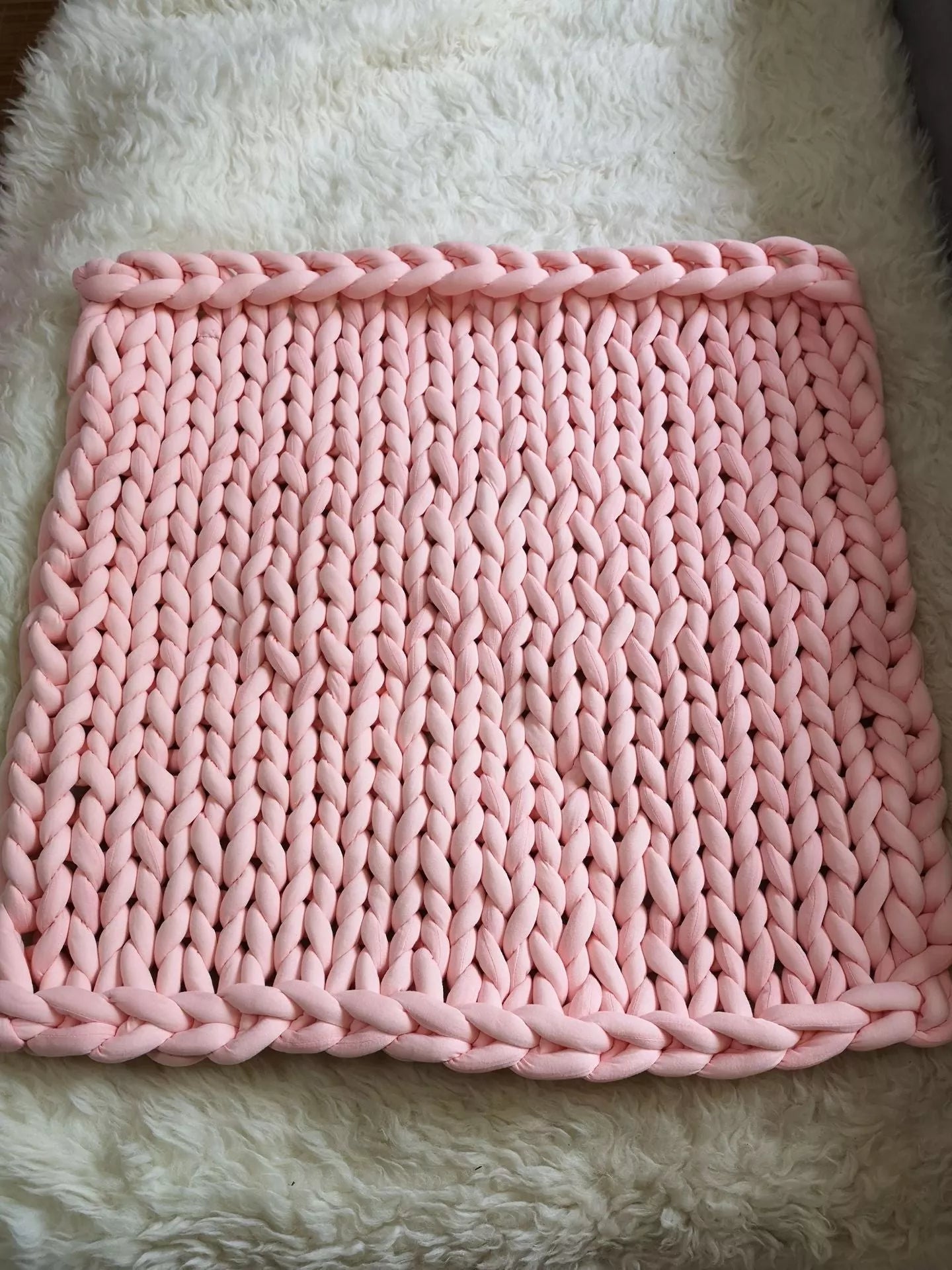 Hand-woven Gravity Weighted Blanket in solid colors for improved sleep and relaxation