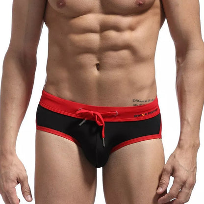 BRAVE PERSON men Swim briefs in various colors with hip lift design