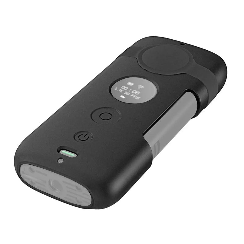 Insta360 ONE X camera protective silicone case for dust and scratch prevention with accurate port openings, available in black or red colour options for outdoor photography accessories
