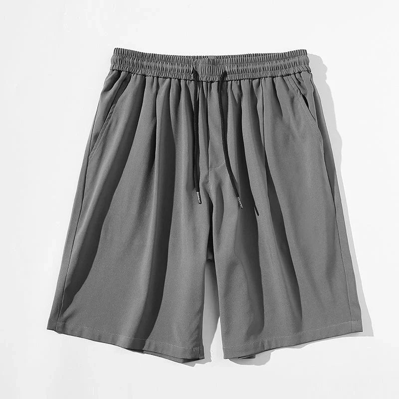 Women's quick-drying breathable wide-leg track shorts in various colors