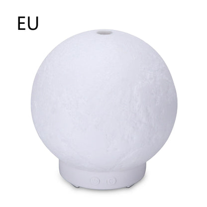Elegant Ultrasonic Humidifier and Aroma Diffuser with wood grain and color options