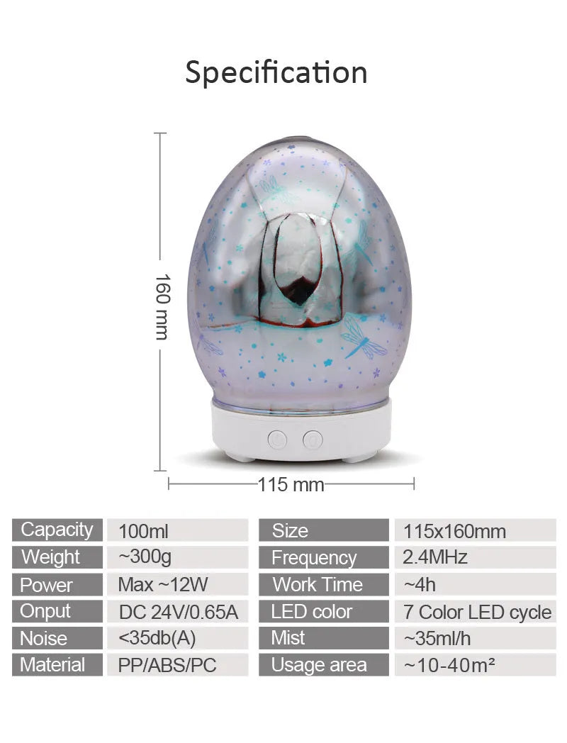 White ultrasonic tabletop humidifier with touch control panel and single mist outlet.