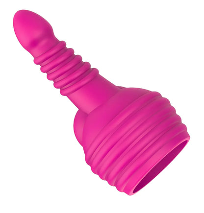 Tianlong stick adult toy with silicone surface and 19.6cm length showing frequency control buttons