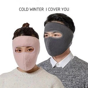 Breathable autumn and winter face masks made of premium microfiber for warmth and style