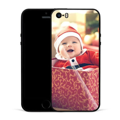 iPhone case with raised bumper edge protecting camera and screen, precision cut-outs for ports