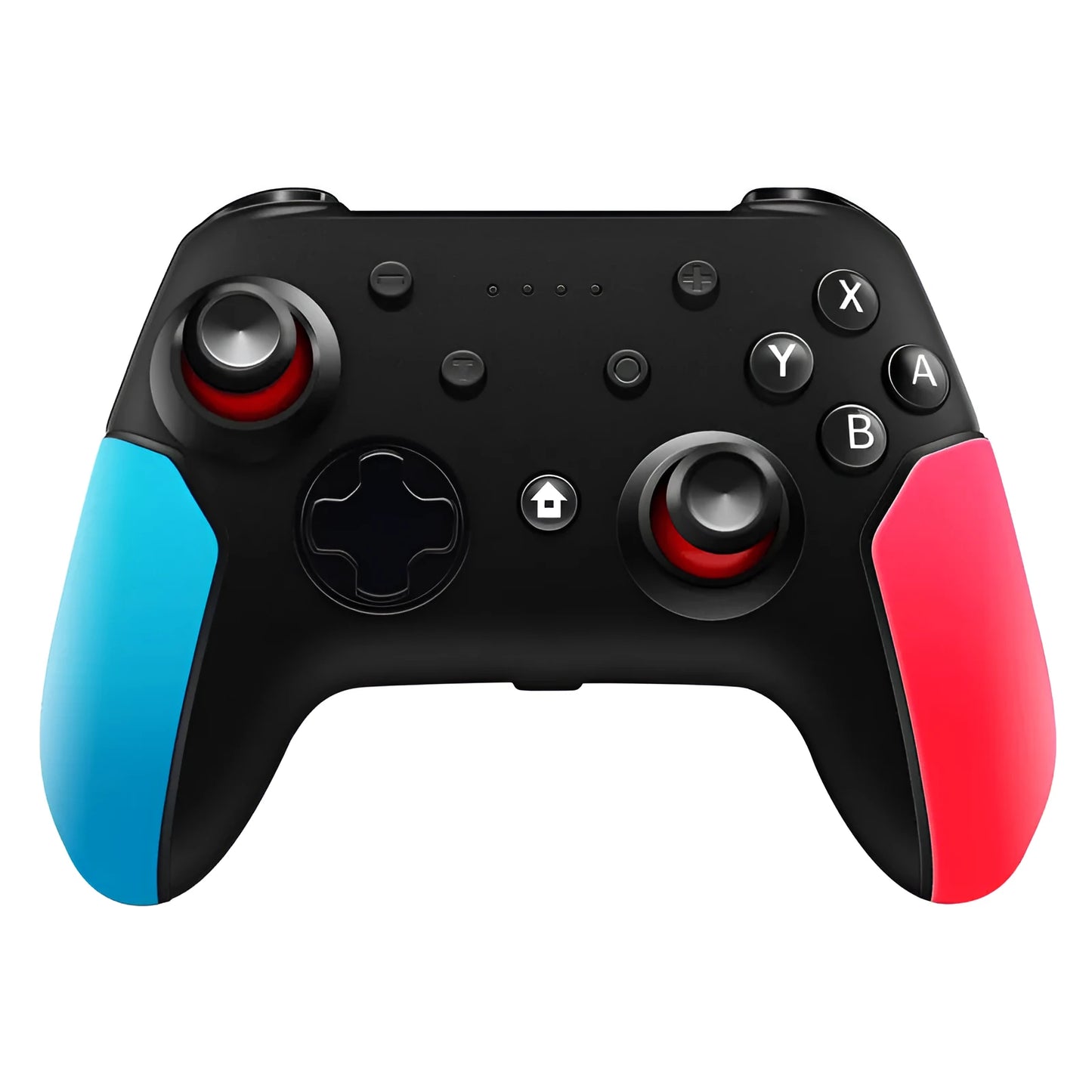 Bluetooth gamepad for Switch, PC and Android with vibration in blue and red colour options