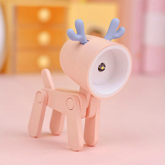 LED decorative animal night light in various colours measuring 55x35x80mm