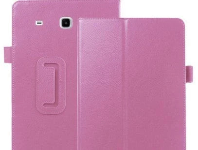 Samsung T560 9.6 inch flat leather protective case with foldable design in various colors