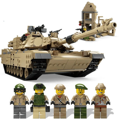 Environmental protection ABS building block toys showing three style options and interlocking construction