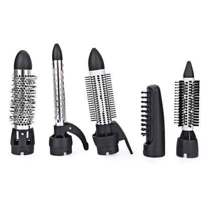 Purple folding hair dryer with diffuser attachment showing compact 20.5cm size