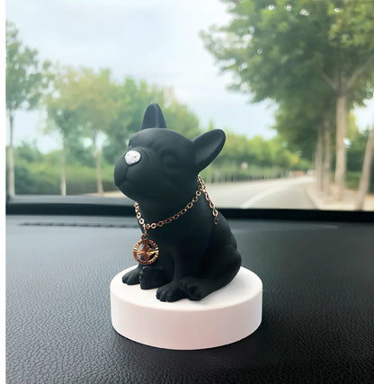 Car perfume aromatherapy decoration measuring 9.5cm × 7cm with mineral powder construction and essential oil