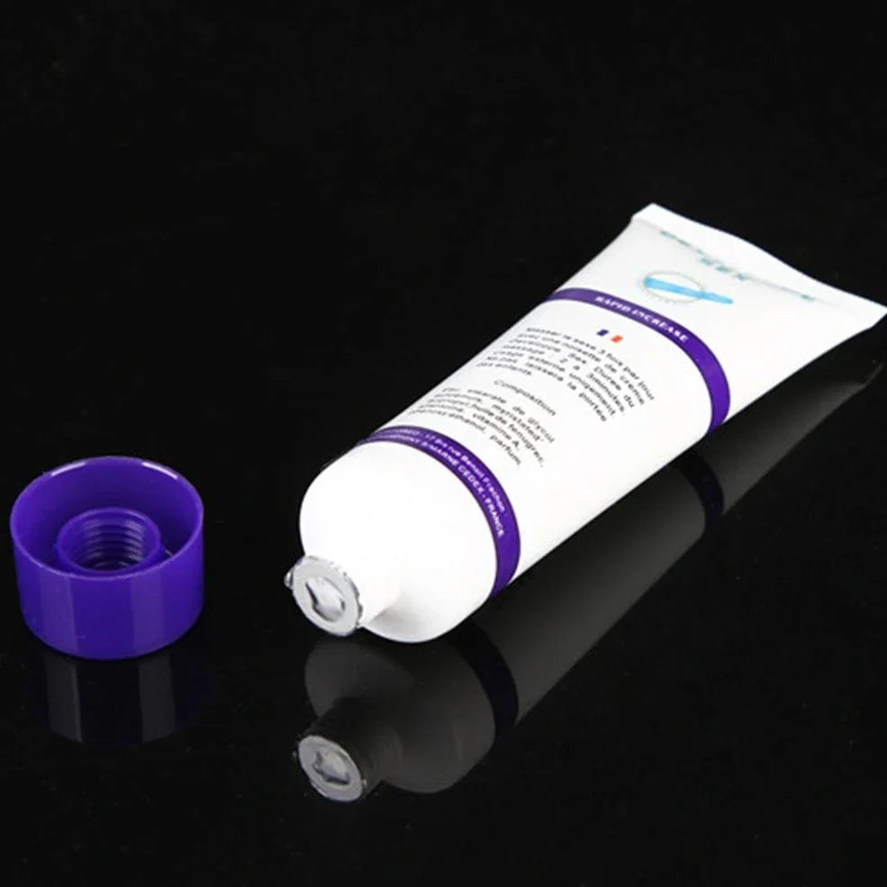 50ml transparent crocodile cream container for male exercise massage with plant extract formula