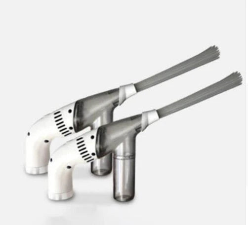 Portable Vacuum Cleaner with Flexible Suction Tubes and Compact Design for Versatile Cleaning