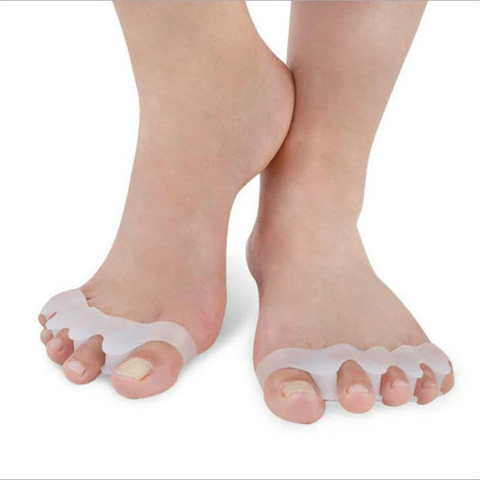 Silica Gel Bunion Protector Toe Separator for pain relief, realignment, and foot comfort