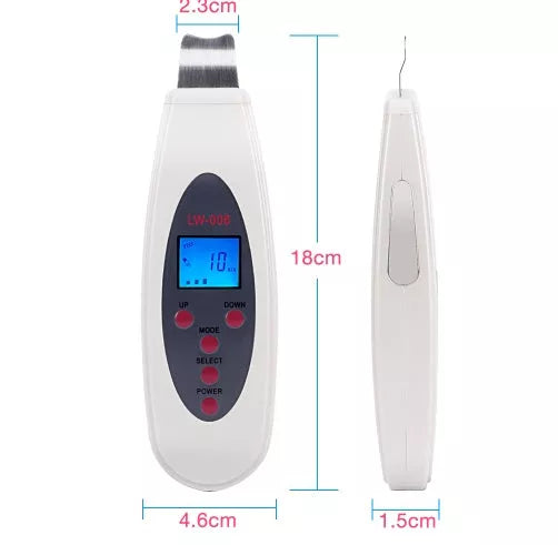 Shovel Skin Blackhead Cleaner with ultrasonic vibration for deep skin cleansing