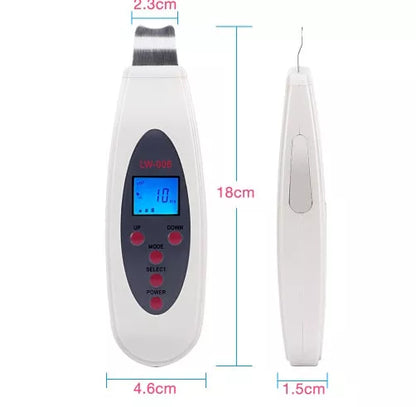 Shovel Skin Blackhead Cleaner with ultrasonic vibration for deep skin cleansing