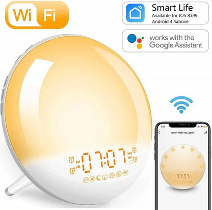 2nd Generation Smart Wake-up Light with voice and app control features