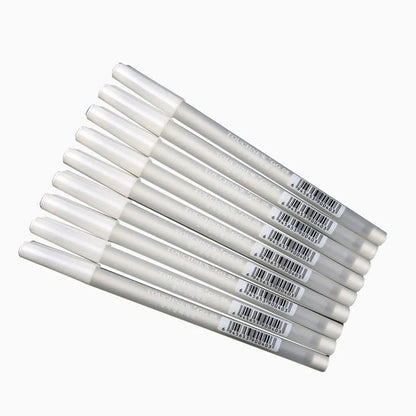 Touchnew black card hand-painted highlight pen with 0.8mm tip in golden silver white options