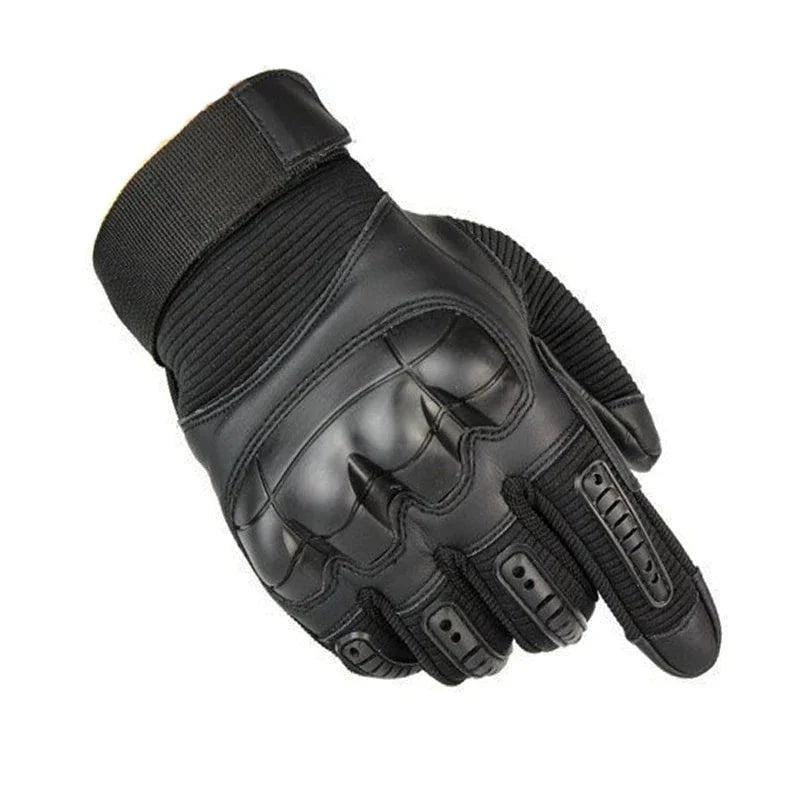 Rugged outdoor touchscreen gloves with reinforced knuckles, durable palm, and breathable wrist design for adventurous users