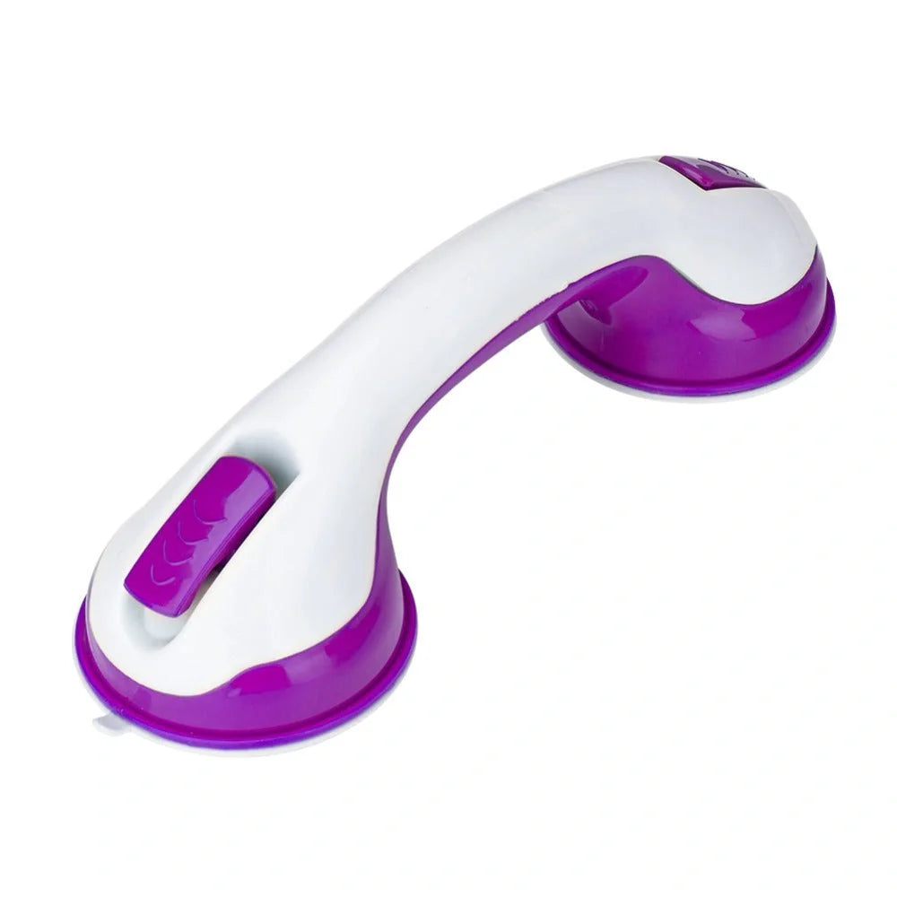 ABS Plastic Suction Cup Bathroom Handrail in various colors for enhanced safety