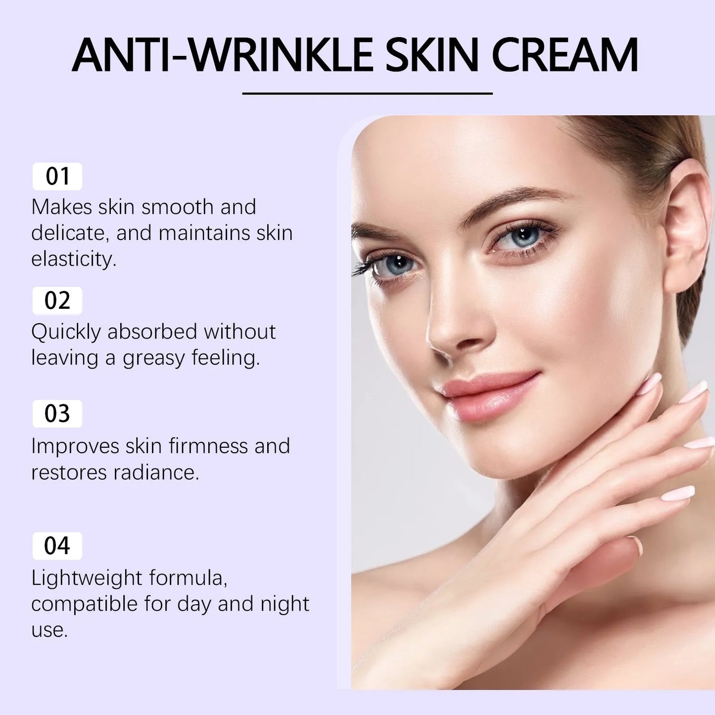30g jar of moisturising daily neck cream containing retinol and ceramides