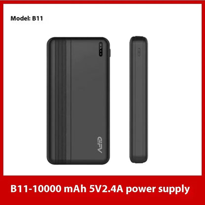 Power bank for heated clothing and mobile phones, 5000mAh to 20000mAh, 5V 7.4V 12V options, overcharge protection