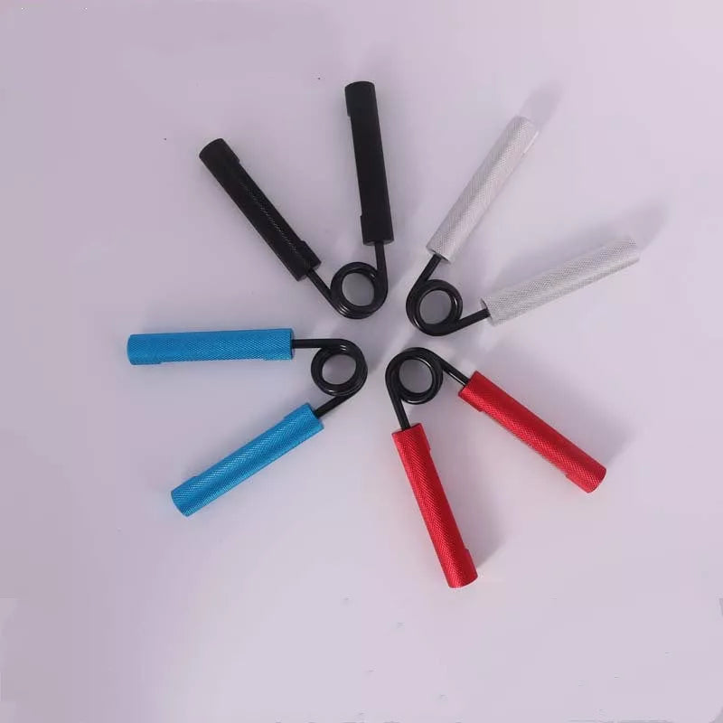 Aluminum Alloy Spring Grip Fitness Hand Equipment with adjustable resistance