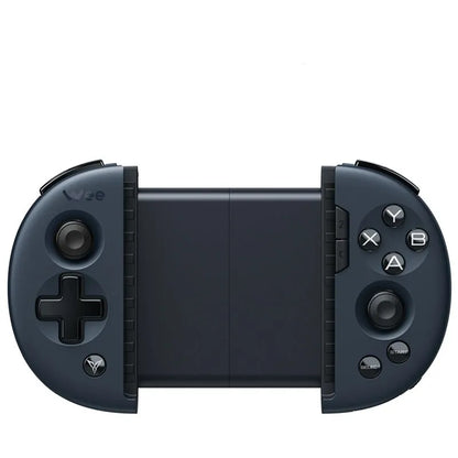 Feizhi Wee 2T USB wired mobile game controller in Midnight Blue colour on a table.