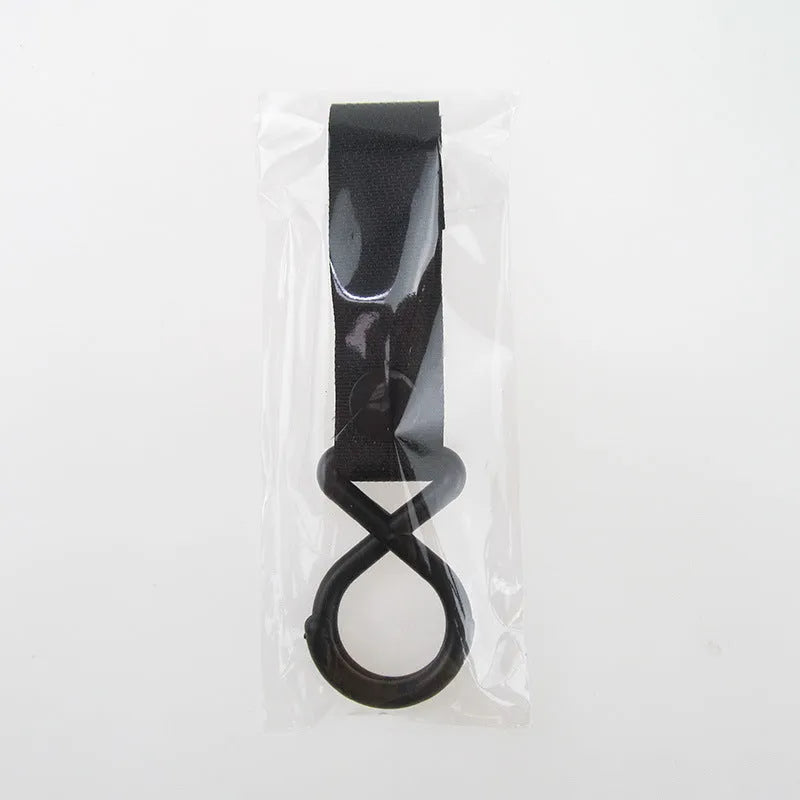 Nylon luggage velcro hook showing velcro closure and available in 18 different colours for bag identification