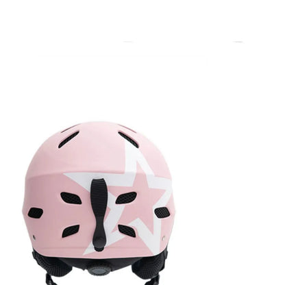 Men's ski helmet with EPS foam and ABS shell construction in various colour designs