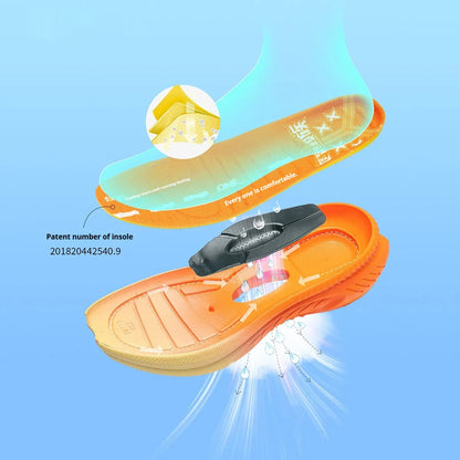 Low-top running shoes with PU mesh upper, rubber sole, and embroidery details in various colours