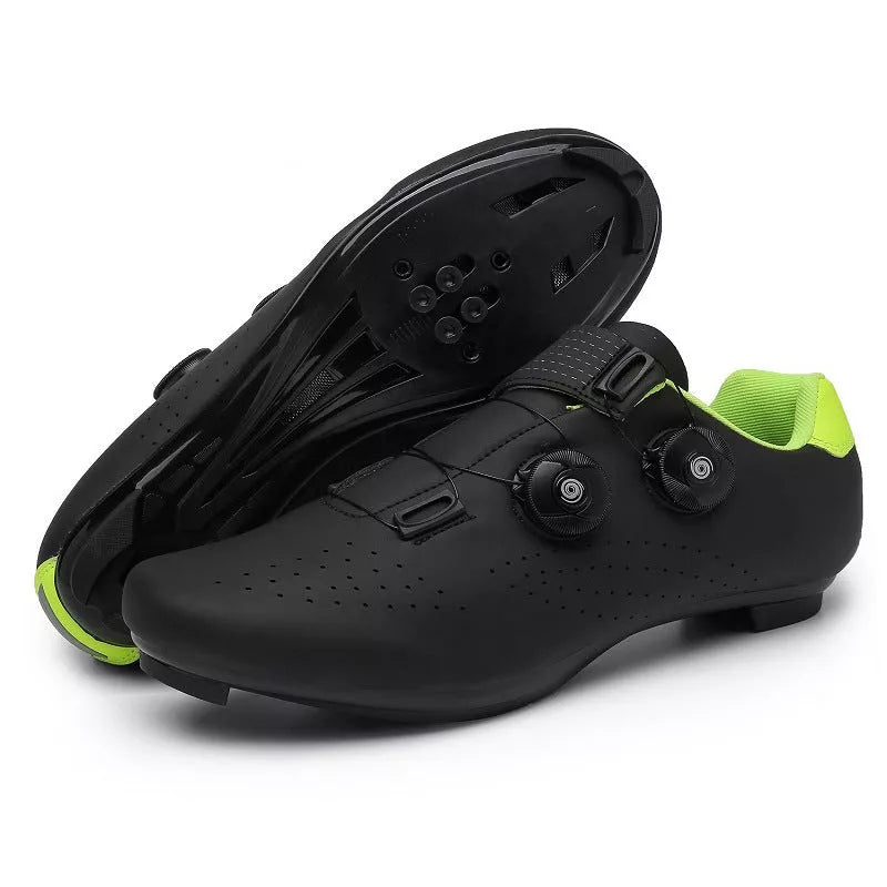 Road bike shoes with built-in lock for secure and comfortable cycling