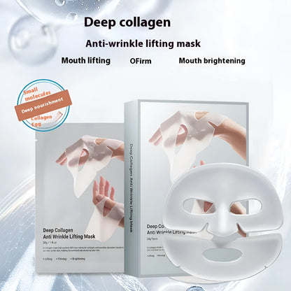 28ml collagen anti-wrinkle moisturising facial sheet mask for universal skin types