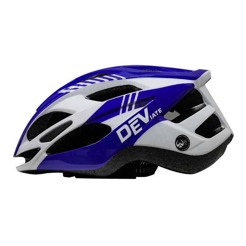 Adult plus size cycling helmet in size L with ultra-light breathable construction