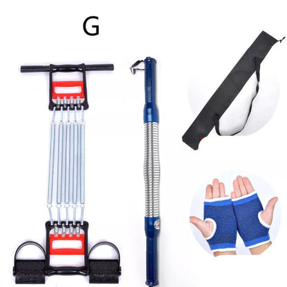 20Kg to 60Kg adjustable arm strength chest expander with spring steel construction