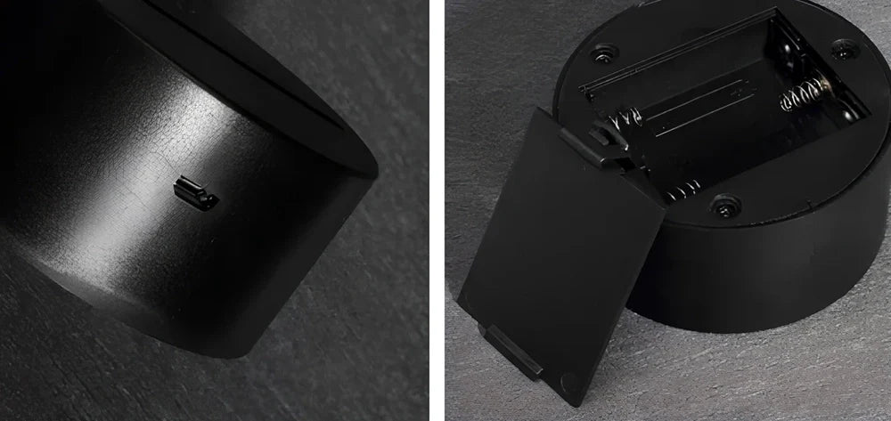 3D night light with touch controls and remote, seven colour options, acrylic construction with ABS base