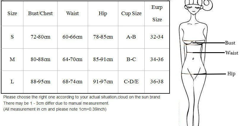 Black women's bikini swimsuit with metal ring straps on long backless design