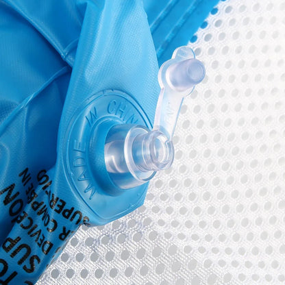 Inflatable Water Lounge Chair in pool with hammock-style design for ultimate relaxation