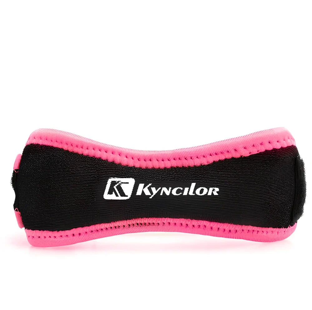 Adjustable neoprene tibia support belt for basketball and running activities