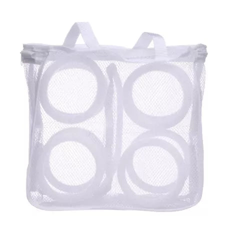Machine Wash Shoes Magic Protective Mesh Bag in various colors for safe shoe cleaning