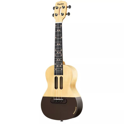 Smart Ukulele U1 with spruce top and Bluetooth connectivity for interactive learning