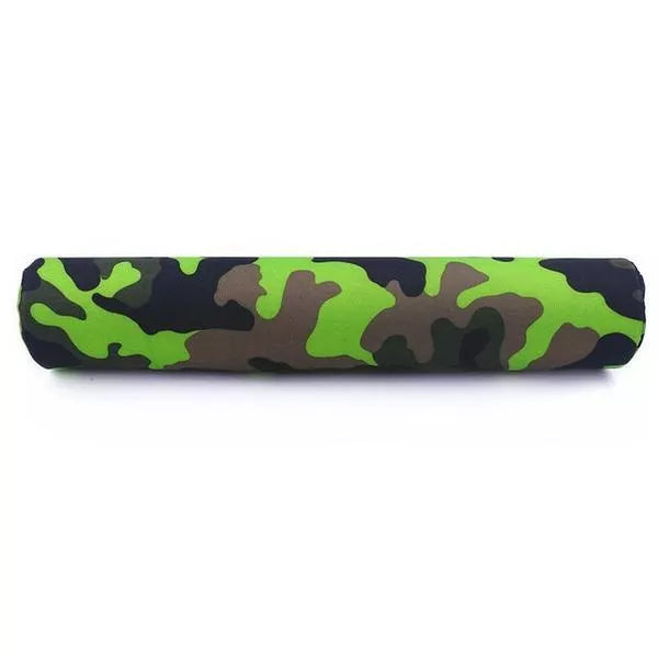 Barbell sheath for shoulder protection in camouflage colors