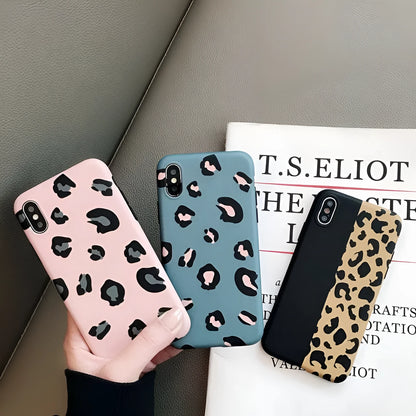 Love heart shockproof phone case for iPhone in black, blue, or pink, protective shell design