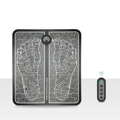 Wireless Rechargeable Foot Massager with Remote Control - Customizable Vibration Modes and Adjustable Intensity for Ultimate Relaxation
