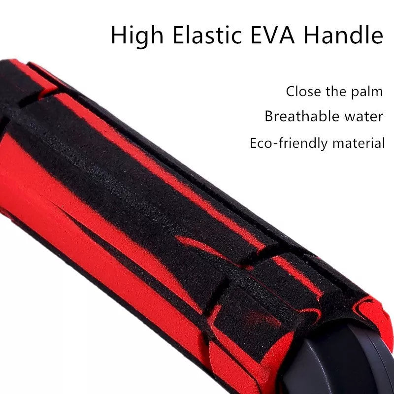 12-inch durable product available in red and black colors