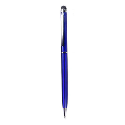 Rotating metal capacitive pen with 0.5mm tip in seven colour options