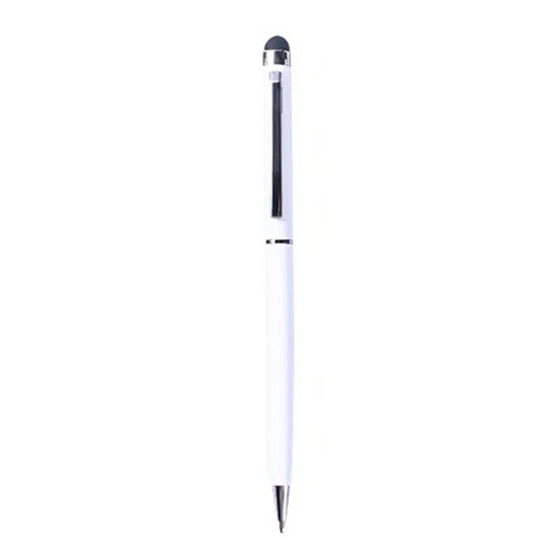 Rotating metal capacitive pen with 0.5mm tip in seven colour options