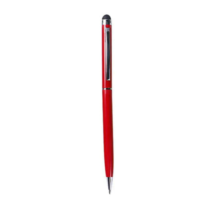 Rotating metal capacitive pen with 0.5mm tip in seven colour options